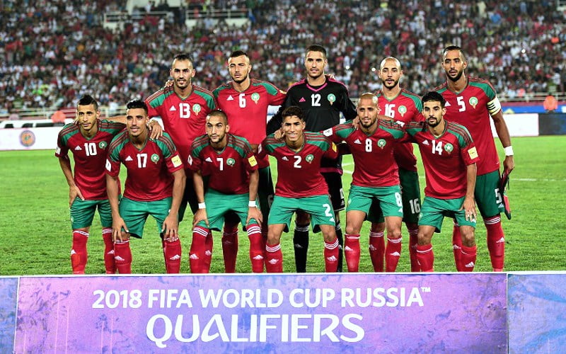 Сборная команда Марокко на Чемпионате мира 2018 в России