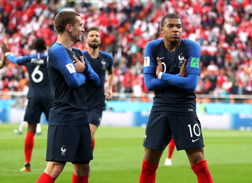 Матч Франция - Перу: Мбаппе - самый молодой игрок Ле Бле, забивавший на ЧМ